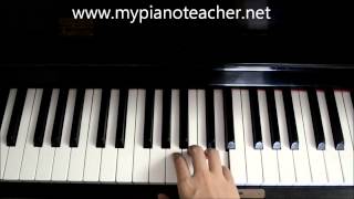 G Major Broken Chord Grade 1