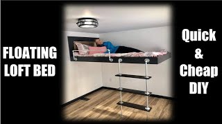 Floating Loft Bed