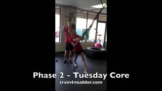 Train4Mudder.com Phase 2 Tuesday Core
