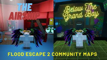 Roblox FE2 Community Maps: The Airship & Below The Grand Bay [Hard & Insane]