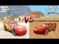 GTA 5 LIGHTNING MCQUEEN VS GTA SAN ANDREAS LIGHTNING MCQUEEN - WHICH IS BEST?