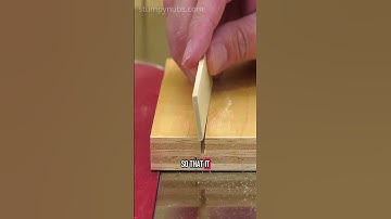 Create Perfect Lap Joints in 10-SECONDS