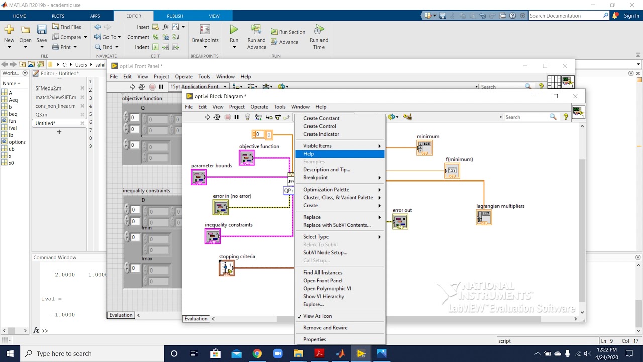 Optimization in Labview - YouTube