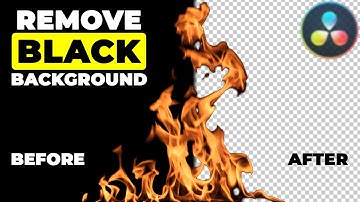 Remove Black Background In DaVinci Resolve (EASY TUTORIAL)