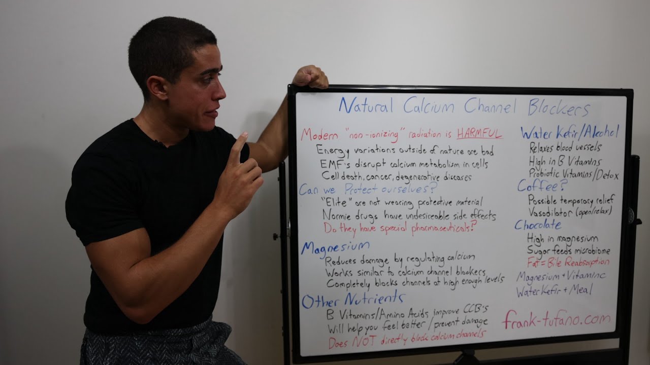 Natural Calcium Channel blockers to PROTECT AGAINST EMF