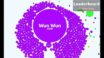 Agar io / Last Man Standing  Playing on an empty Server