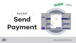 Send Payment from Your Dashboard | OnlineCheckWriter.com – Powered by Zil Money