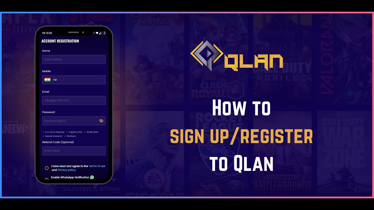 How to create a Qlan profile - YouTube