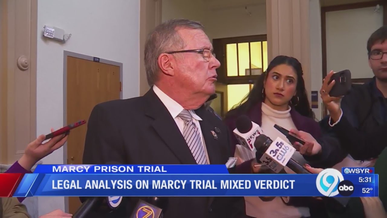 Interview: Former DA gives legal analysis on Marcy trial mixed verdict