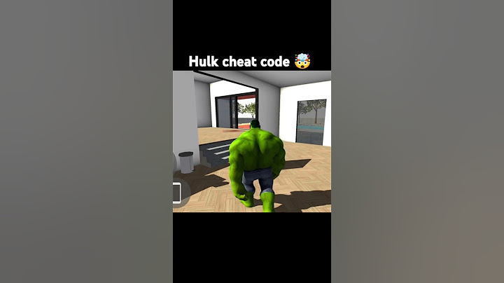 Hulk cheat code in Indian bike driving 3d 🤯 | #viral #hulkcheatcode #shorts #eyecatchy #trollers