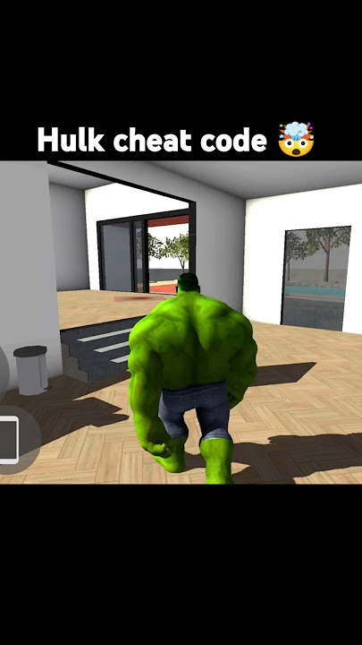 Hulk cheat code in Indian bike driving 3d 🤯 | #viral #hulkcheatcode #shorts #eyecatchy #trollers