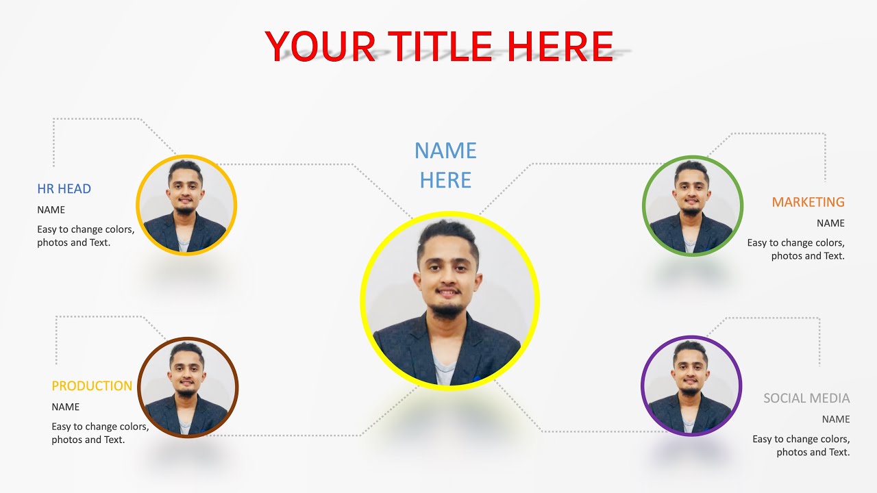 Animated PowerPoint Slide Profile Intro Template for Free  2020 [ Download Link in Description ]