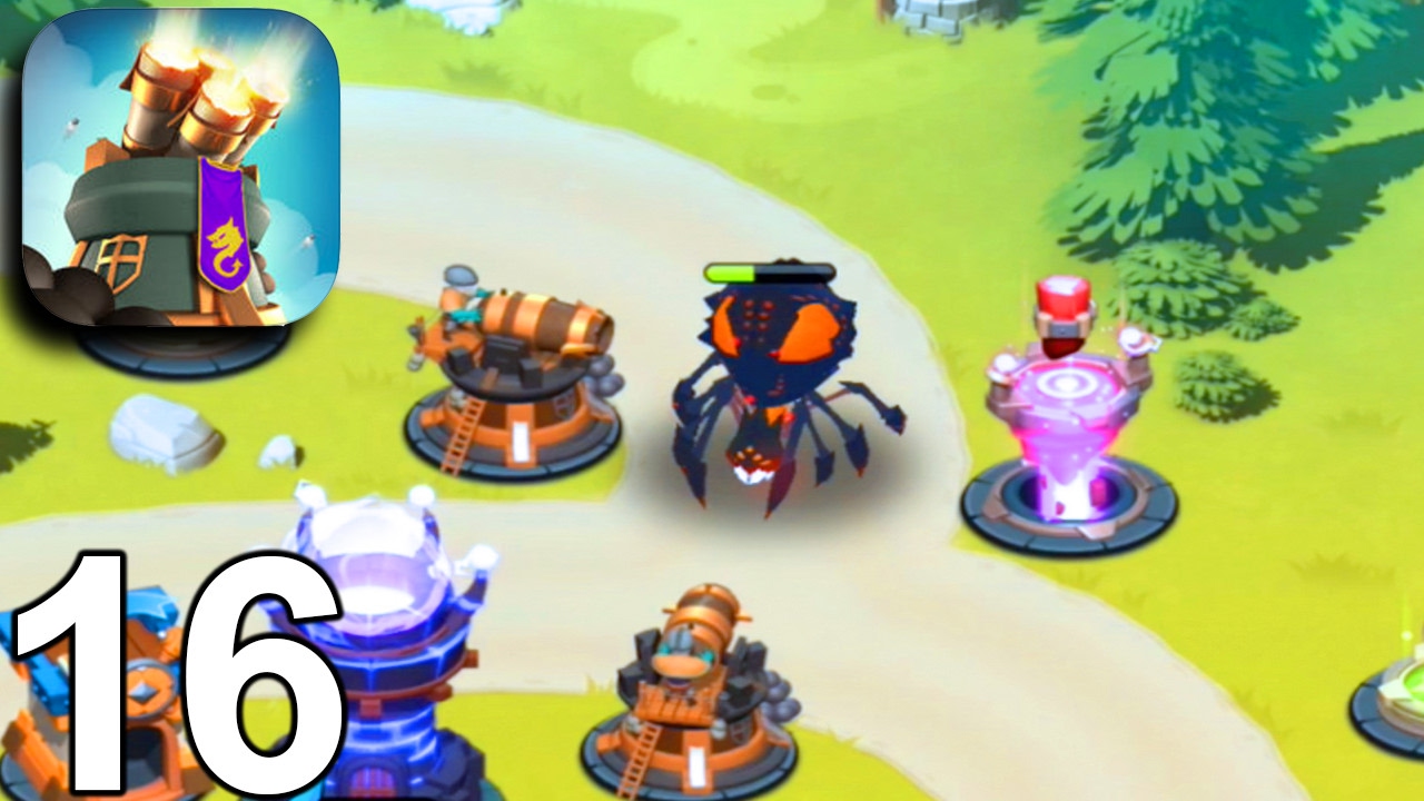 Castle Creeps TD - Chapter 9: Final Lessons & Forest Fight - iOS Android Gameplay Walkthrough HD