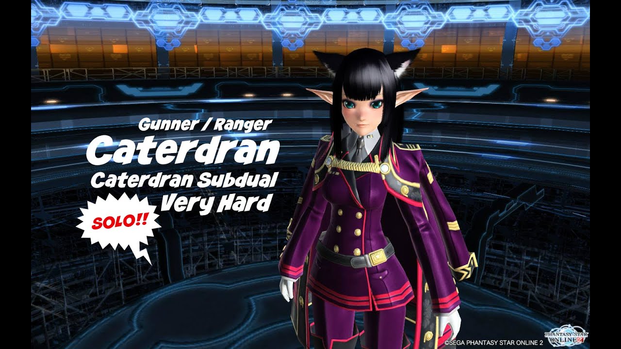 Pso2 Caterdran Phantasy Star Online 2 - Caterdran Subdual(VH) - Boss Caterdran - YouTube