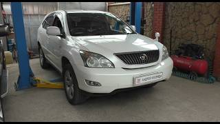 Ошибка P0141 замена заднего датчика кислорода на Toyota Harrier MCU30 Тойота Харриер 2004