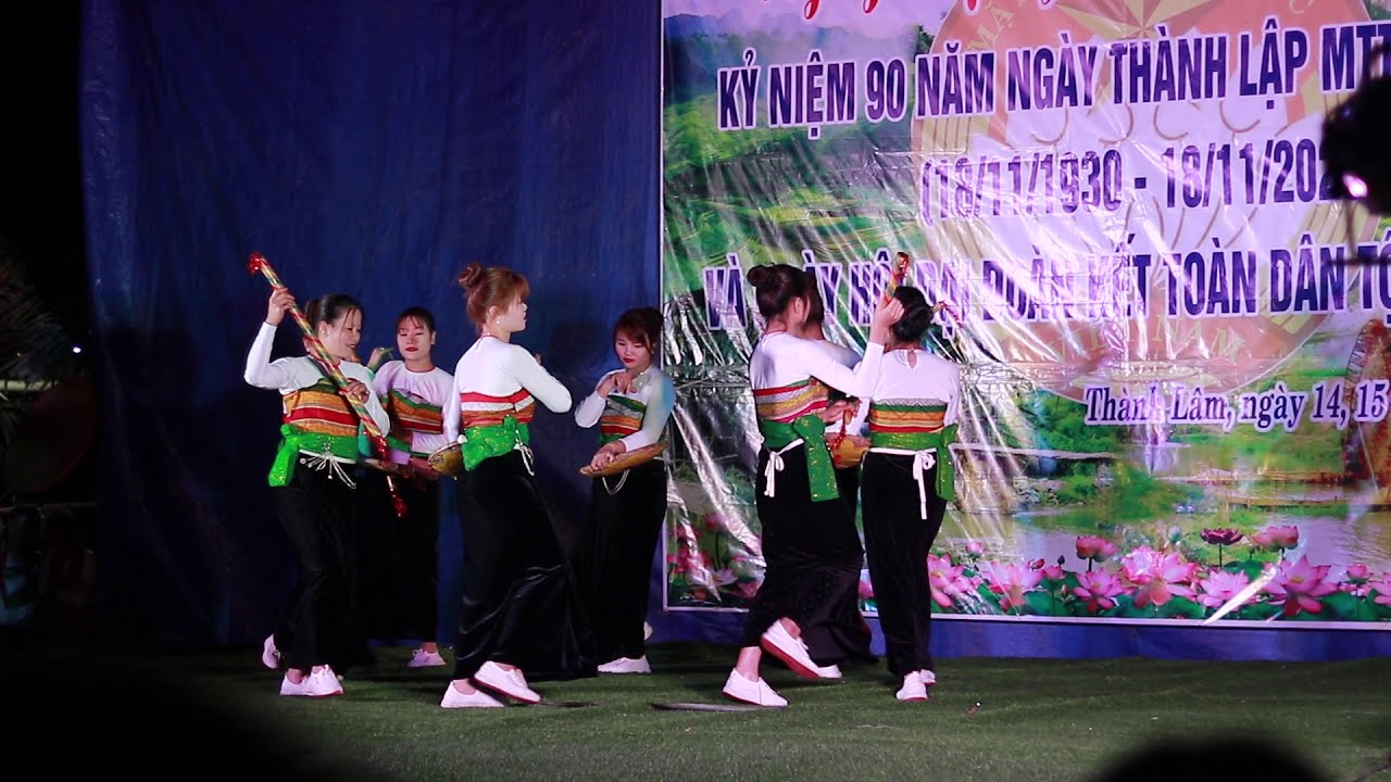 Ngày Hội Đại Đoàn Kết Toàn Dân Tộc | Pù Luông 2020 | Múa Thái Pù Luông