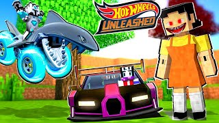 ANIMASI BALAP HOT WHEEL ! BOCHIL BELI MOBIL MAINAN MALAH JADI MAINAN SQUID GAME ! AWTO PERANG MOBIL