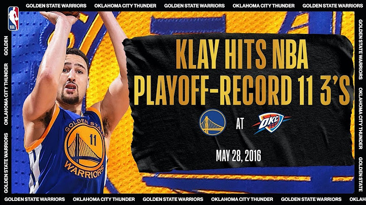 Klay Hits Playoff-Record 11 3’s | #NBATogetherLive Classic Game