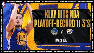 Klay Hits Playoff-Record 11 3’s | #NBATogetherLive Classic Game