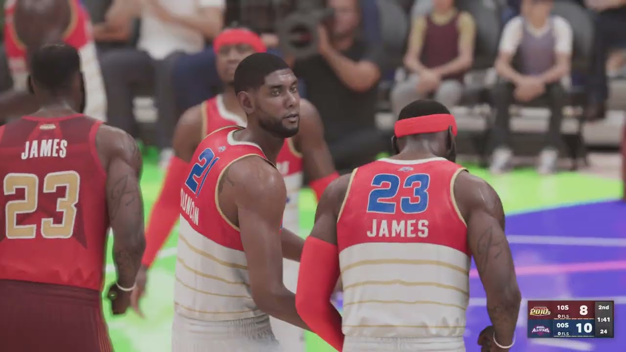 NBA 2K23 - 90s All-Stars Triumph in Overtime Battle Against 2000s All-Stars!  