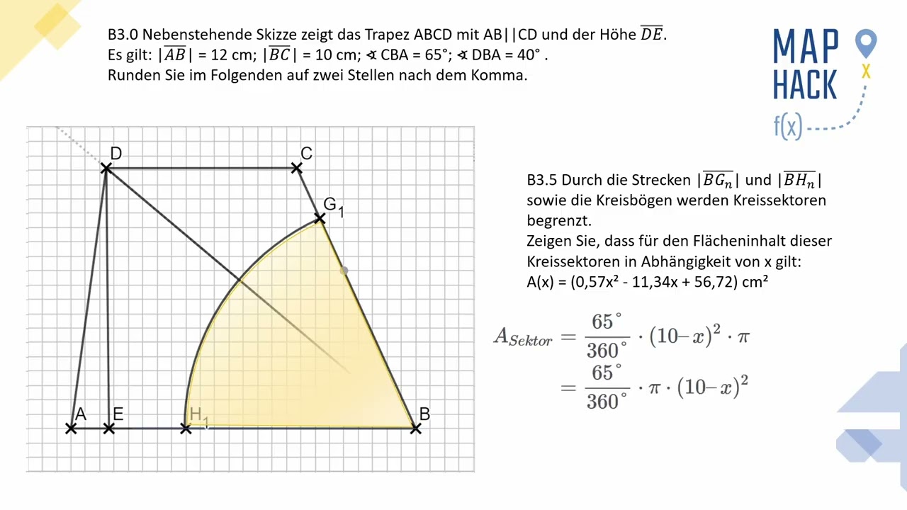 Abschlussprüfung - 2025 Haupttermin - B3.5 - Mathe II/III - Realschule Bayern