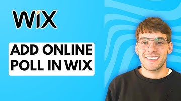 How to Add Online Poll in Wix [2025 Guide]