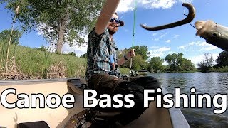 Canoe Fishing for Bass
