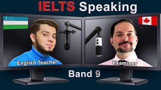 IELTS Speaking Band 9 an English Teacher Candidate