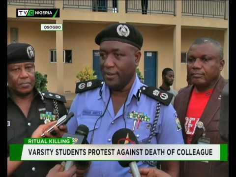Ritual killing : UNIOSUN students protest against  death of colleague