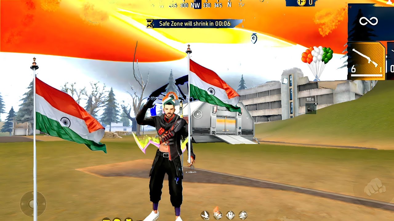 Happy Independence Day Status Free Fire Status 15th August Whatsapp Status Video|