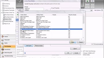 Microsoft Dynamics GP: Customizing Action Panes