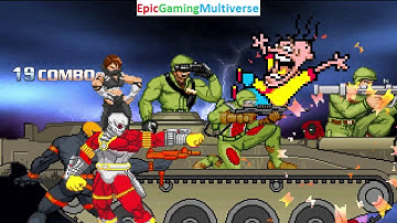 Deadpool And Ravager VS Eddy And Twilight Sparkle In A MUGEN Match / Battle / Fight