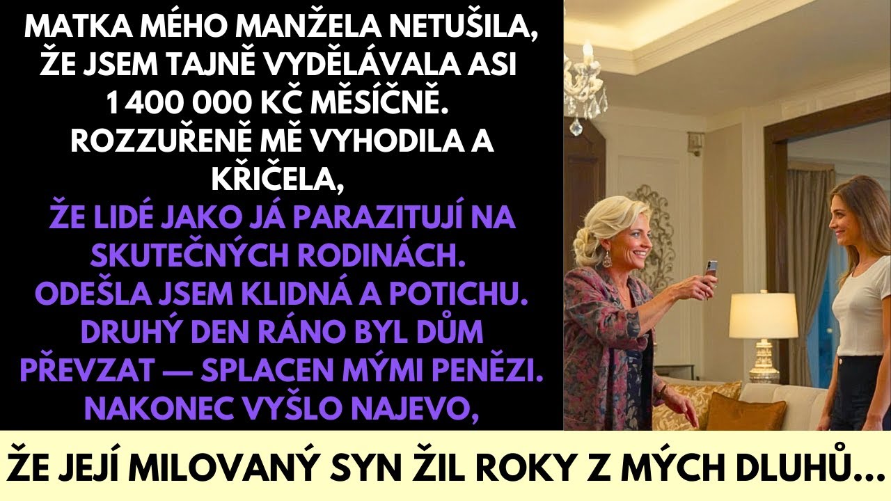 Zvuk mých vlastních vlasů, jak mi je tchyně rvala z hlavy, byl to jediné, co jsem slyšela, když mě před našimi sousedy táhla ke dveřím mého vlastního domu. „Pijavice jako ty vysávají skutečné...
