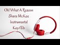 Oh! What A Reason Shara McKee Instrumental Key/Eb