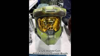 2026 WonderCon: 405th Infantry Division Booth #halo #masterchief #covenant #forerunners #shorts