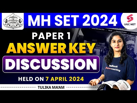 MH SET Paper 1 Answer Key 