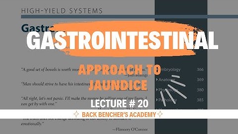 Approach to Jaundice | Gastrointestinal # 20 | First AID USMLE STEP 1
