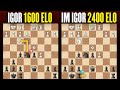 The Difference Between 1600 And 2400 Chess ELO [My Rating Climb]