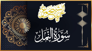 تلاوة ابداعية للشيخ عمر حمدو ما تيسر من سورة النمل