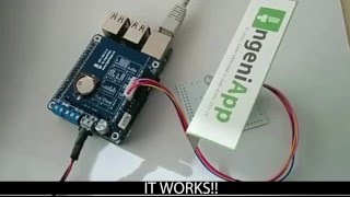 Raspberry PI stepper motor control with IRP-102 Hat Board