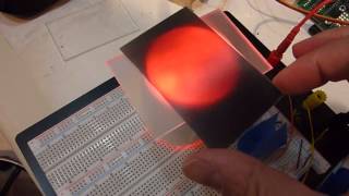 TV Projection Screen as material for R2-D2 Dome Magic Panel