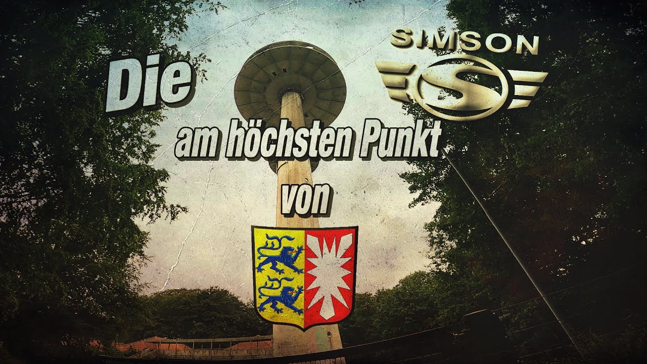 Die Simson am höchsten Punkt von SH Part 1