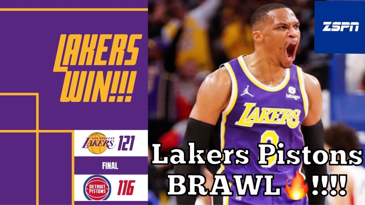 Lakers Gets Comeback Win Over The Detroit Pistons 121116, LeBron Ejected In Lakers Pistons