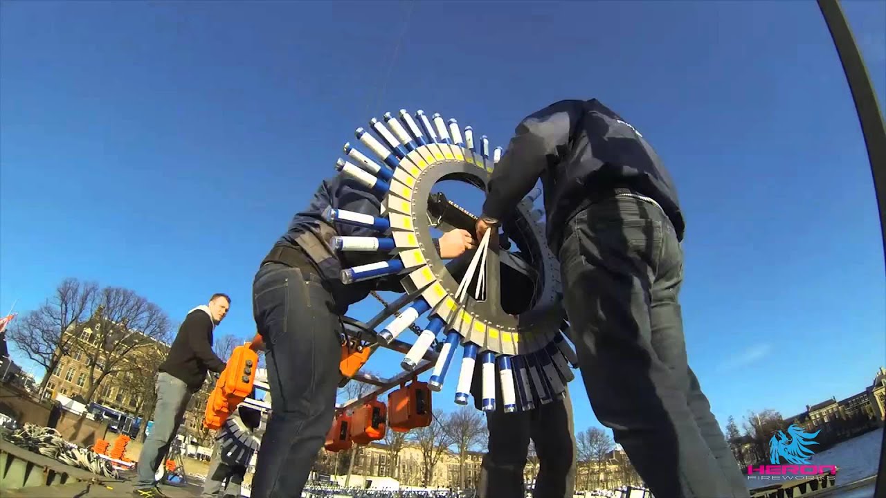 artificioso significato Den Haag - New Years Eve Fireworks - Behind the scenes - 2015-2016 - fireworks