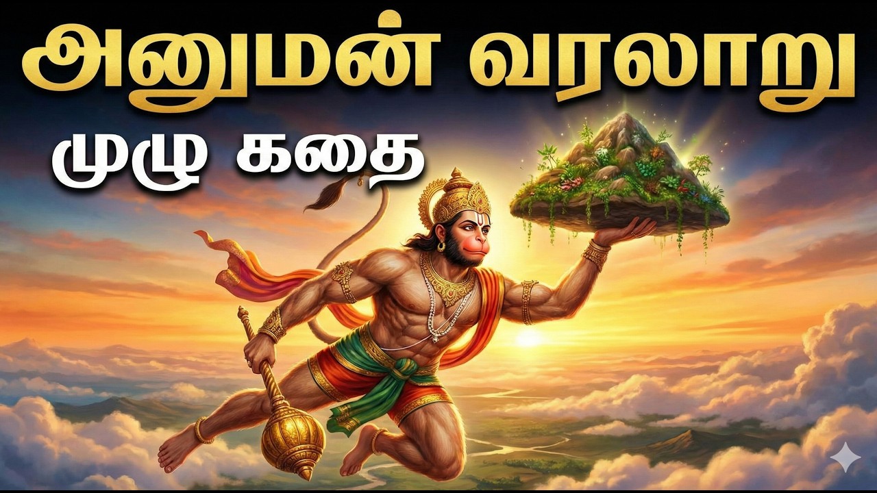 ஹனுமன் வரலாறு பிறப்பு முதல் இராமர் பக்தி வரை 