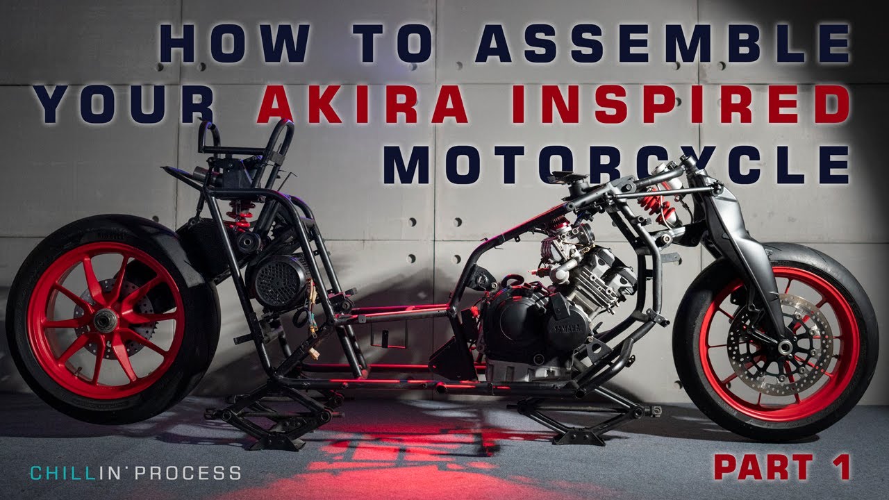 Jobless man assemble his DIY dream motorcycle _ Part 1/4