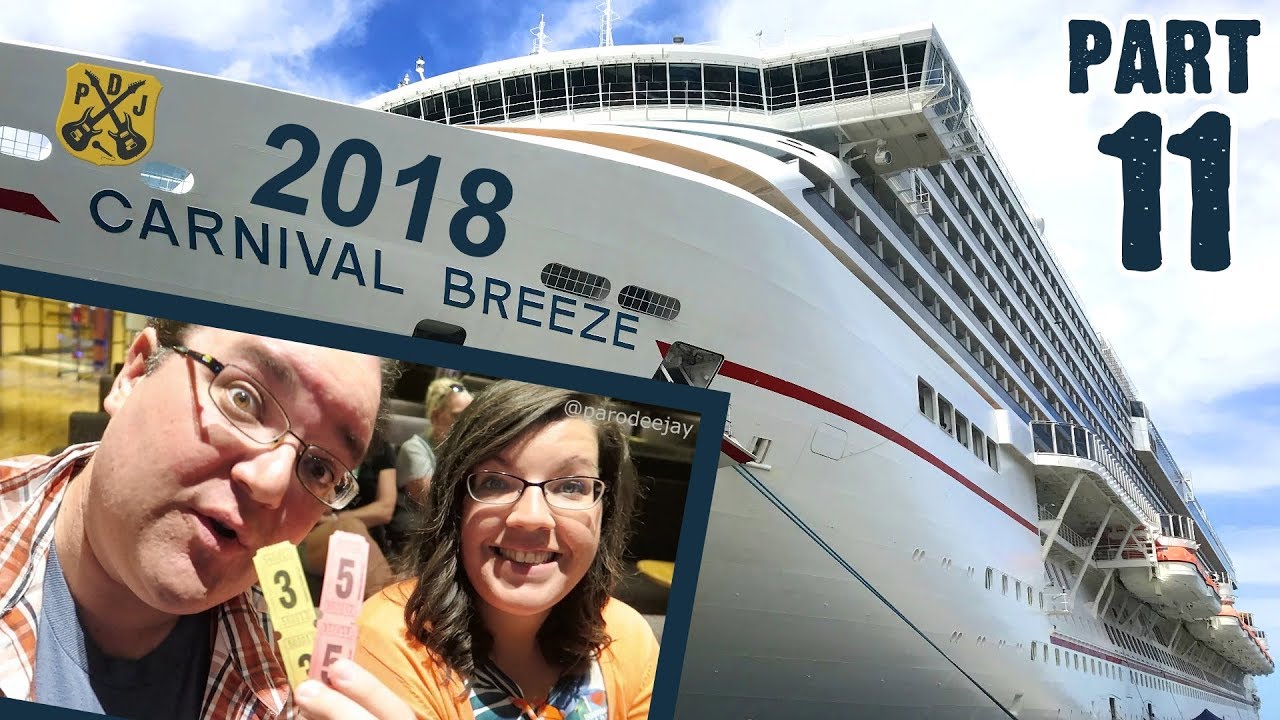 Carnival Breeze Cruise Vlog 2018 - Part 11: Throwback Sea Day, Knees, Frogs, Horses - ParoDeeJay