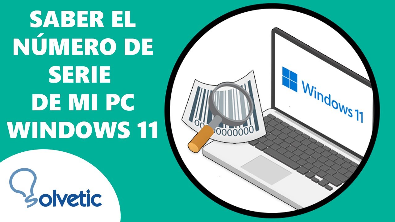 Cómo saber el Número de Serie de mi PC o Laptop ✔️ - YouTube