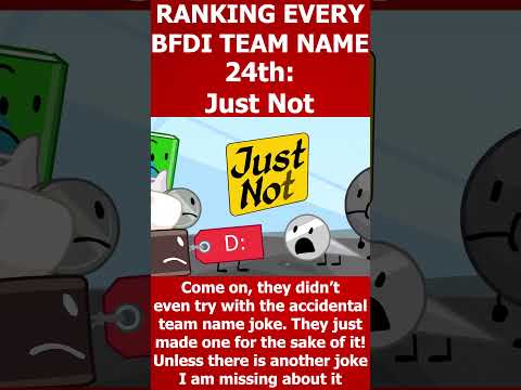 EVERY SINGLE BFDI