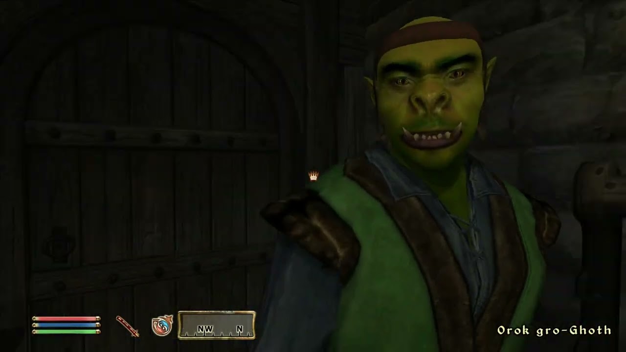 "Maxed Out Disposition: My Orc's Ultimate Charm in Oblivion!"